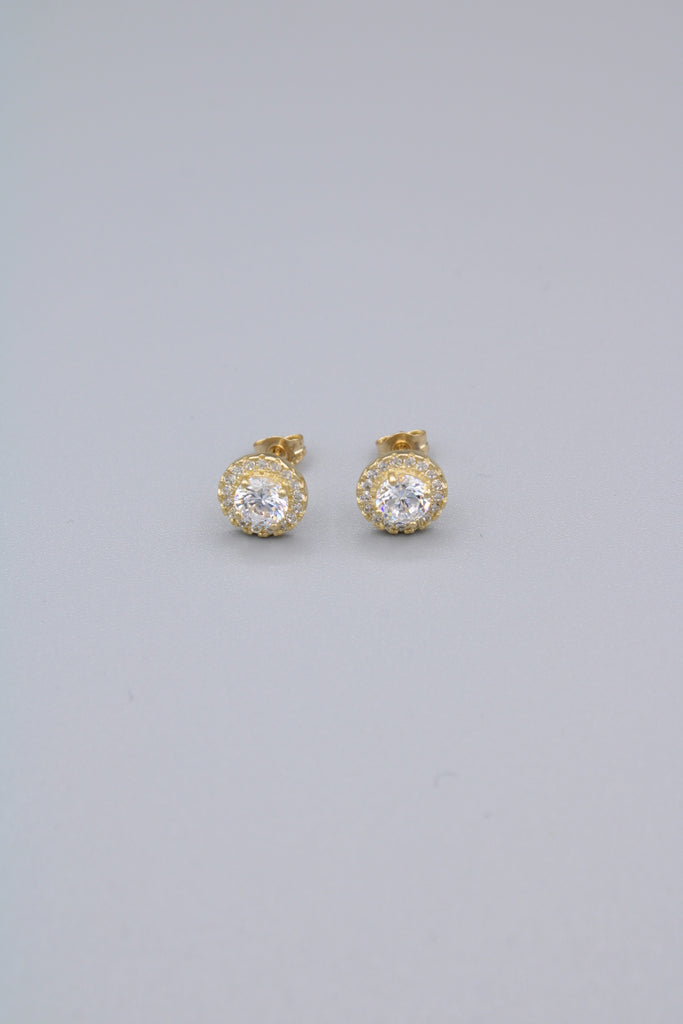 14K Cubic Zirconia Earrings – Sterling Gold